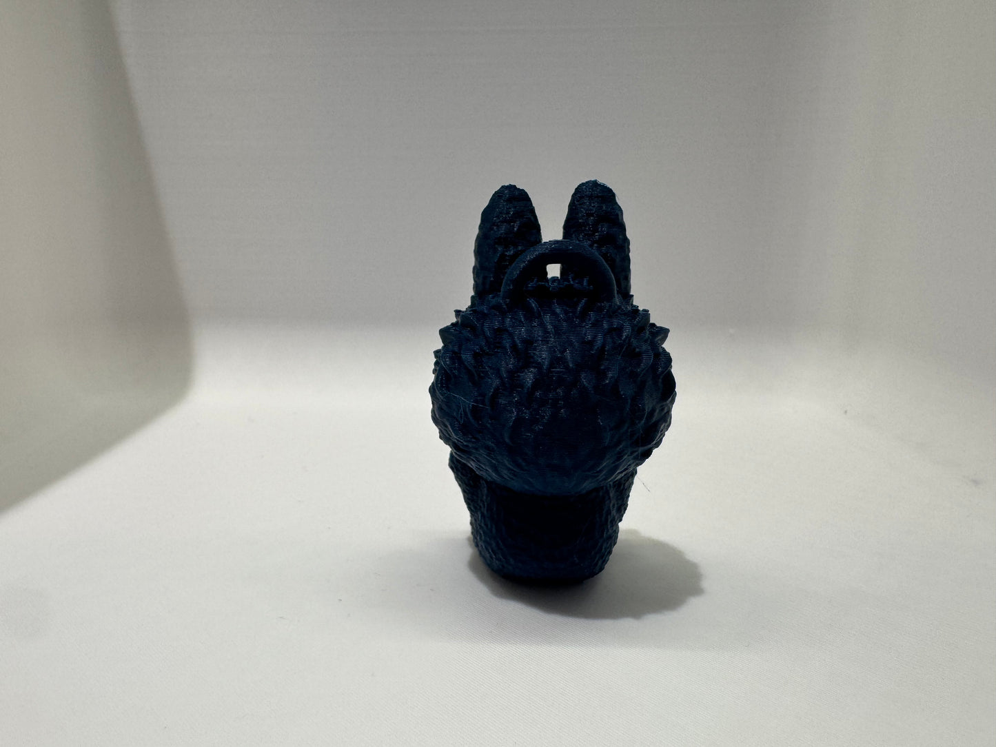 Labubu sleutelhanger Donker Blauw