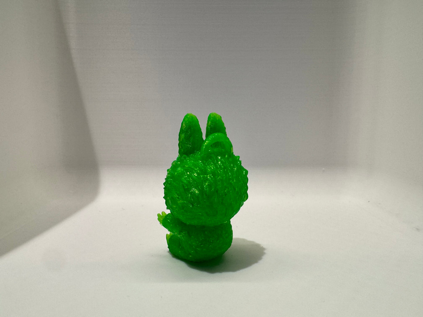 Labubu sleutelhanger Gif Groen