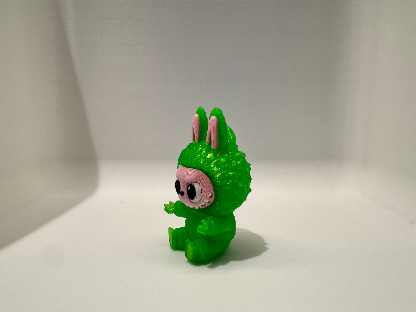 Labubu sleutelhanger Gif Groen