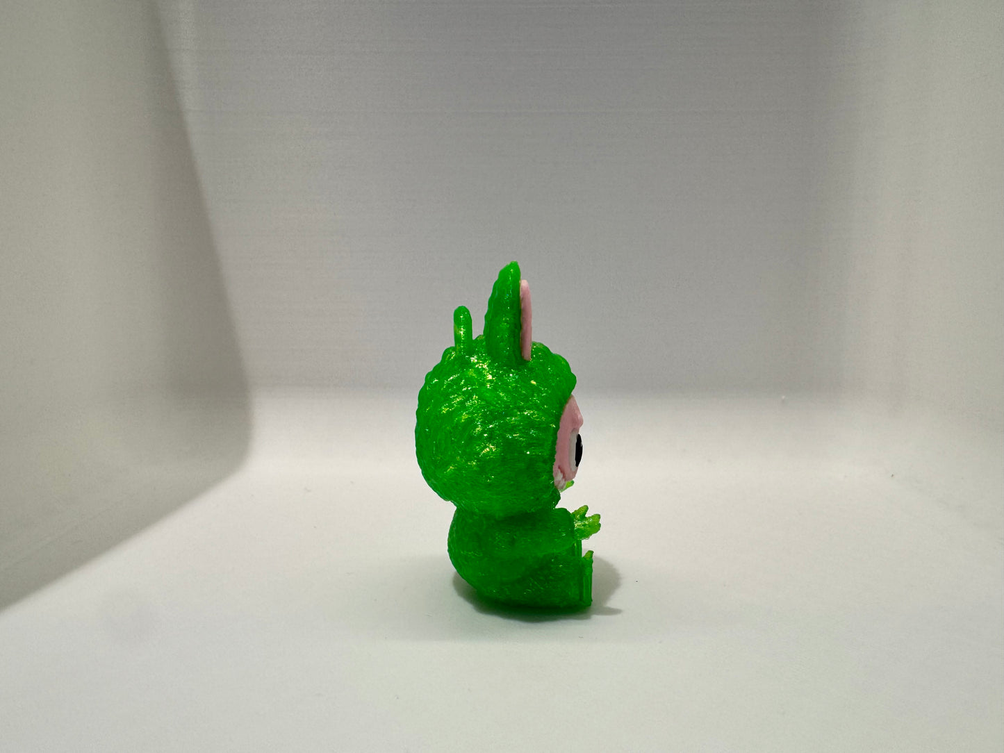 Labubu sleutelhanger Gif Groen