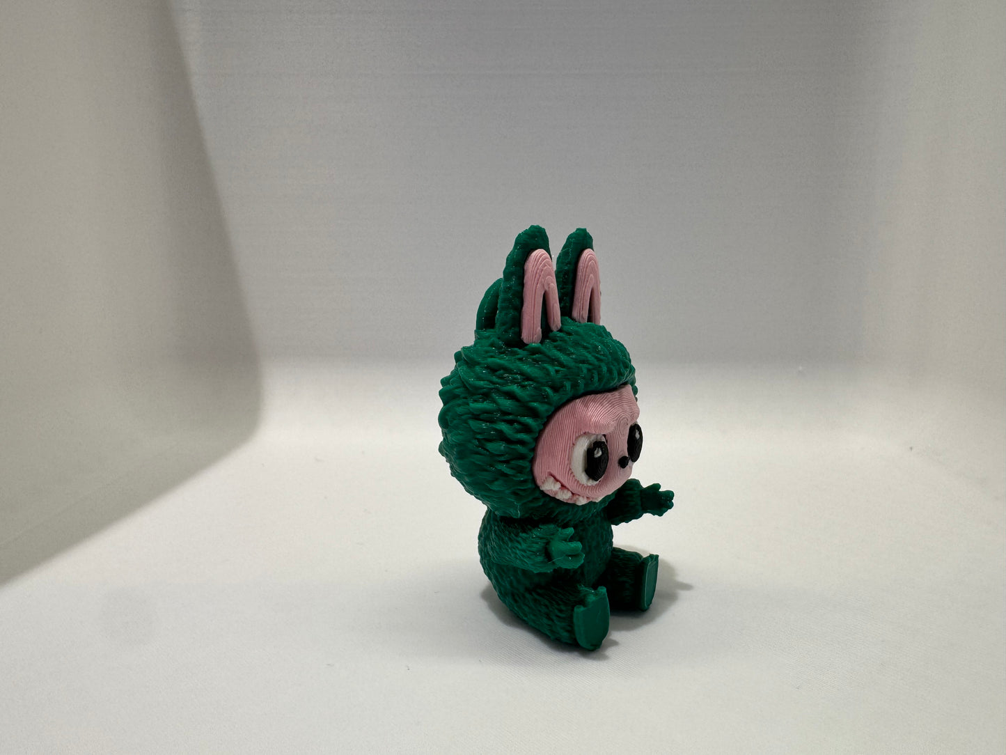 Labubu sleutelhanger Groen