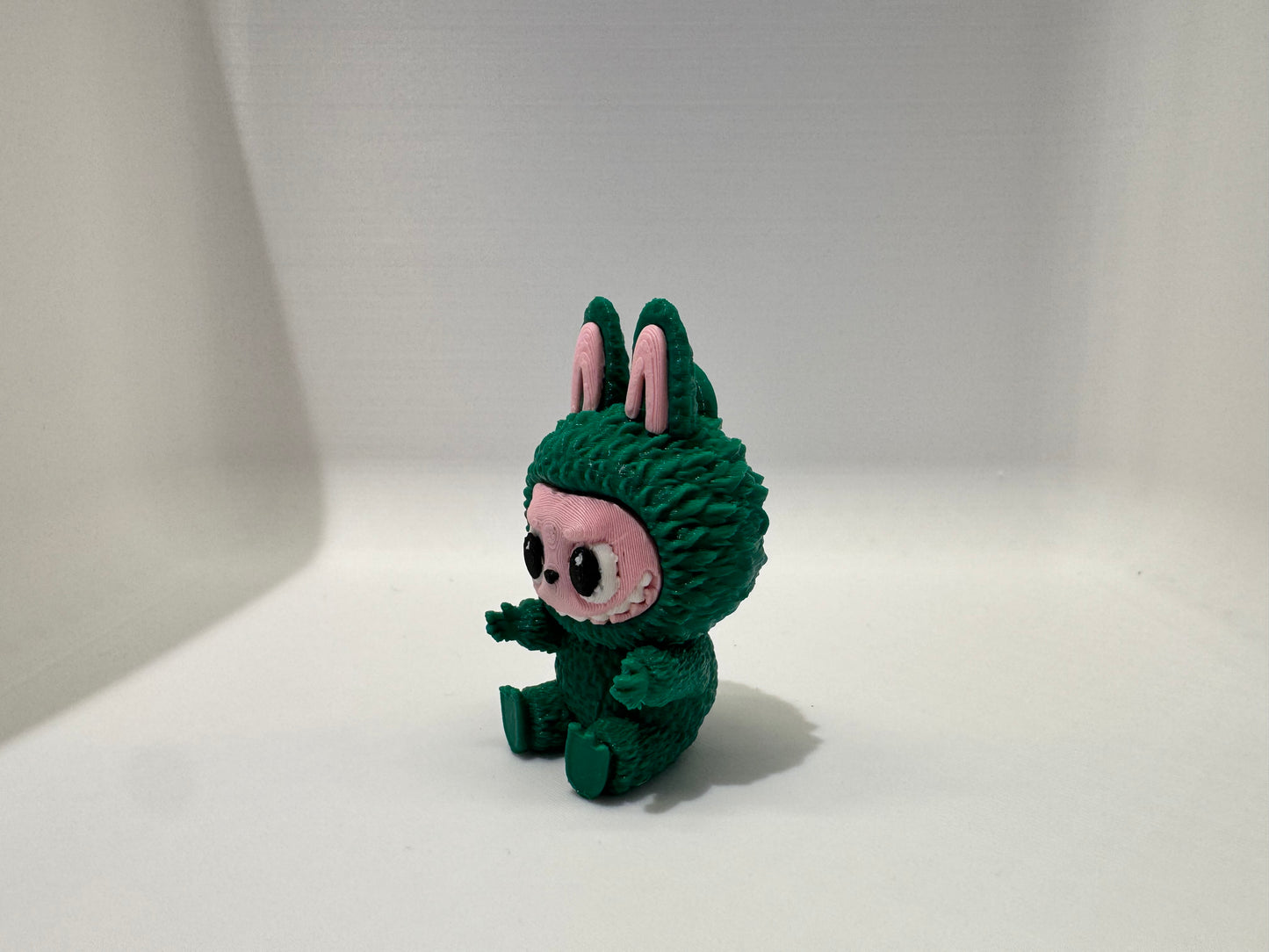Labubu sleutelhanger Groen