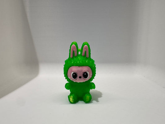 Labubu sleutelhanger Gif Groen