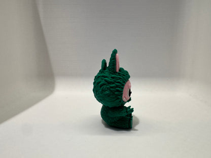 Labubu sleutelhanger Groen