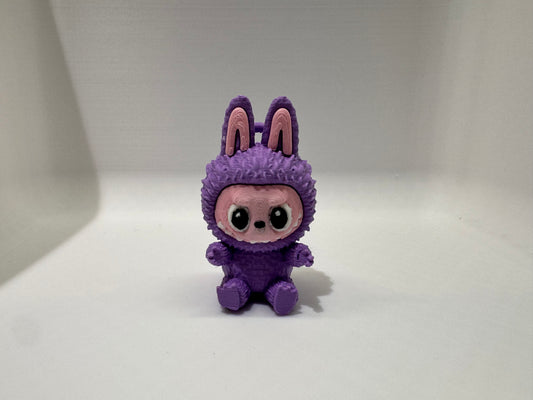 Labubu sleutelhanger Lilac Paars